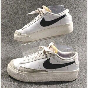 Nike Blazer Low '77 Platform Women's Shoes | Sz 6.5 Classic White DJ0292-101